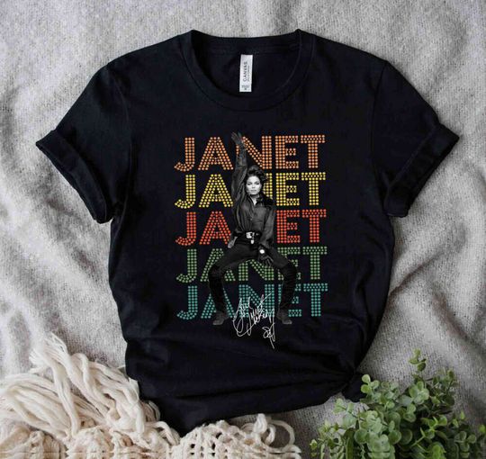 Discover Janet Jackson Summer Cotton T-shirt