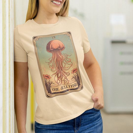Discover Jellyfish Shirt, The Jellyfish Tarot Card Shirt, Ocean Tshirt