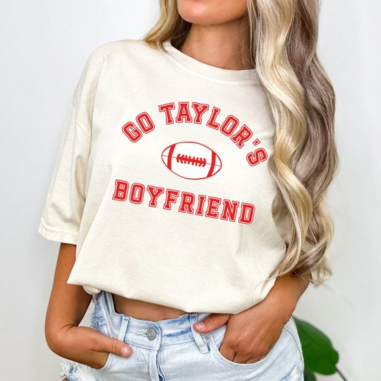 Discover Go Taylors Boyfriend Shirt, Funny KC Football Shirt, Travis Kelce
