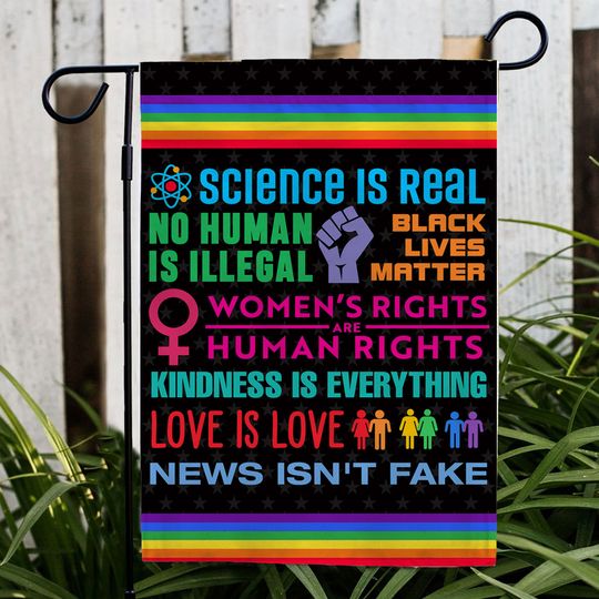 Discover Kindness Is Everything Garden Flag