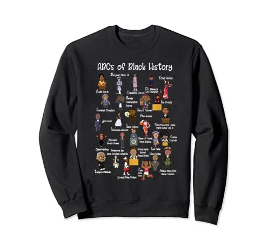 Discover ABCs of Black History Month Shirt Original Black History Sweatshirt