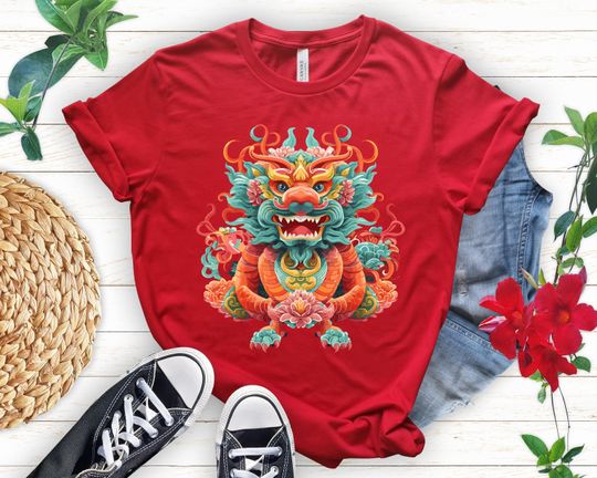 Discover Chinese Dragon New Year shirt,Chinese Zodiac Dragon T Shirt