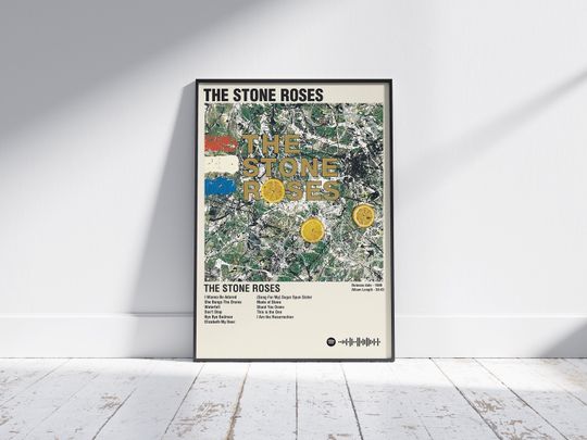 Discover The Stone Roses Poster, The Roses Poster