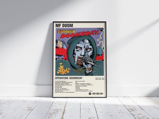 Discover MF Dooom Operation: Doomsday Album Poster