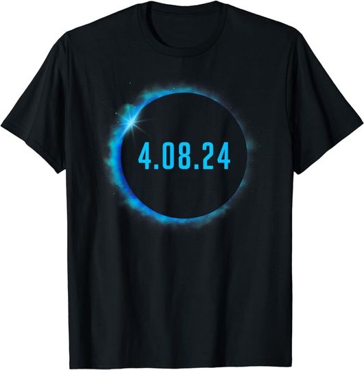 Discover Total Solar Eclipse Spring April 8th 2024 America Totality T-Shirt