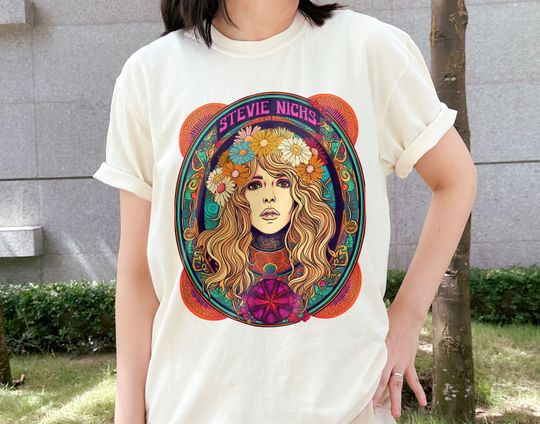 Discover Boho Stevie Nicks Shirt, Wildflowers Stevies Nicks Tour 2024 T Shirt