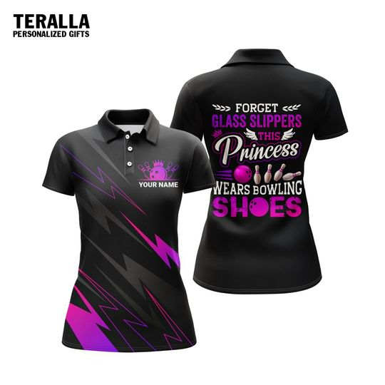 Discover Funny Wears Bowling Shoes Short Sleeve Polo