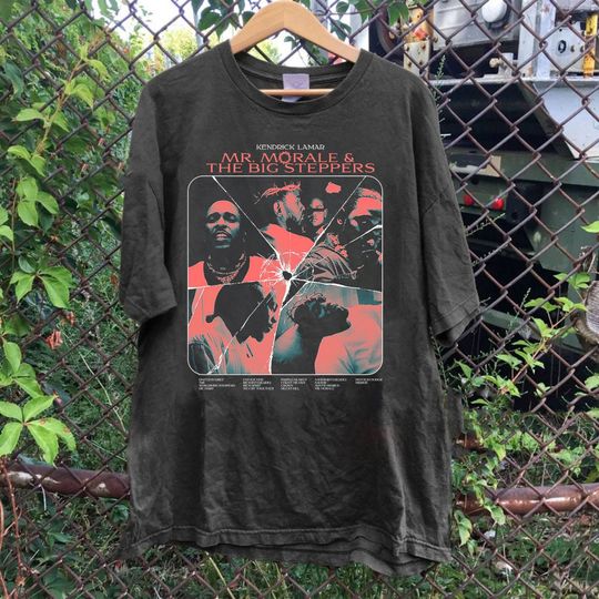 Discover Kendrick Lamar Mr. Morale & The Big Steppers Shirt, Vintage Kendrick Lamar T Shirt