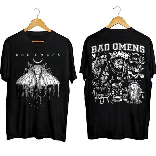 Discover Vintage Bad Omens 2024 Shirt, Bad Omens Concrete Forever Tour 2024 Shirt