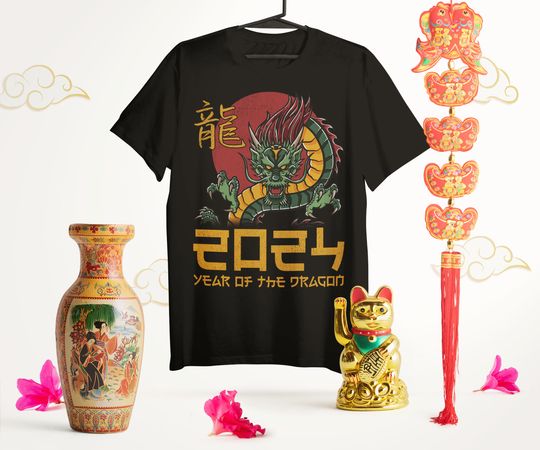 Discover Year Of The Dragon Chinese New Year T-Shirt