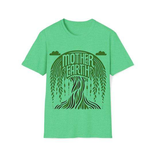 Discover Mother Earth Nature Willow Tree Hippie T-Shirt