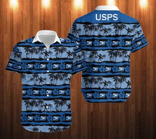 Discover Postal Service Hawaiian Shirt, Postal Worker Aloha Shirt