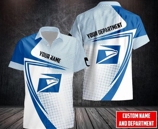 Discover Personalized Postal Service Hawaiian Shirt, Postal Worker Aloha Shirt