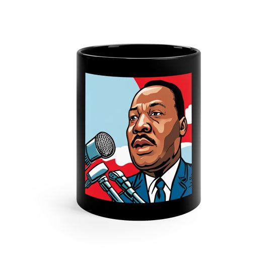 Discover Martin Luther King Jr. Coffee Mug