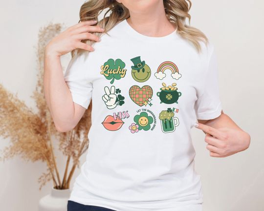 Discover St. Patrick's Day Lucky Shirt, St. Patty's Shamrock Shirt