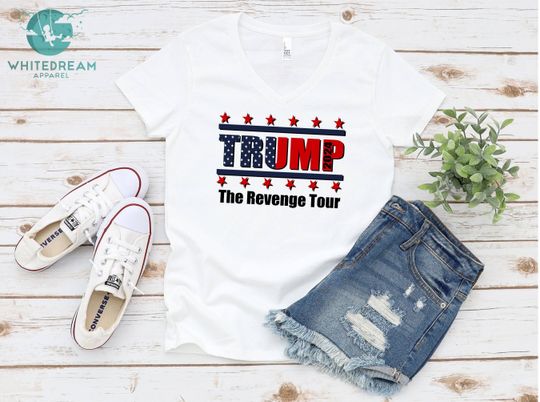 Discover Trump 2024 T-shirt, The Revenge Tour Shirt, Liberty Shirts, 4th Of July Tee
