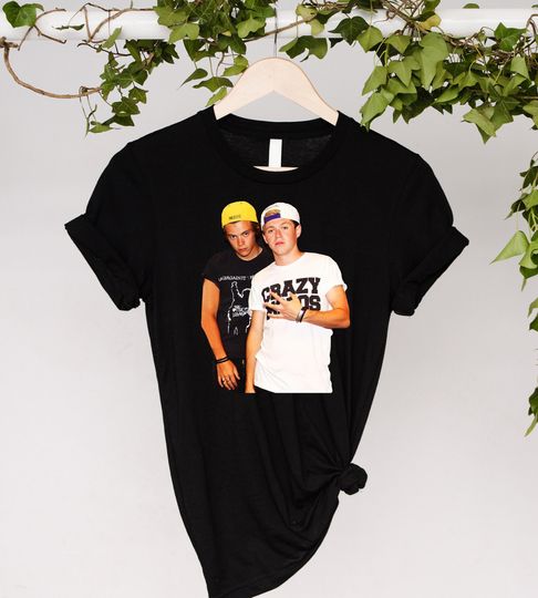 Discover Frat Boy Harry and Niall Graphic Crew Neck Tee