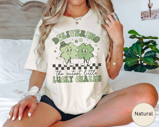Discover St Patricks Day Labor And Delivery Shirt, Lucky L&D Nurse Saint T Shirt