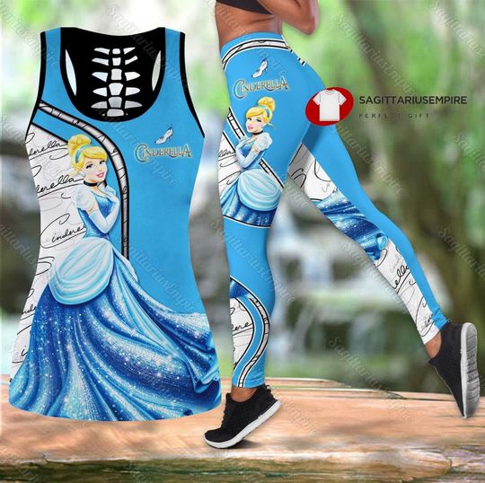 Discover Cinde Tank Top And Leggings, Cinde Princess Women's Tank Top