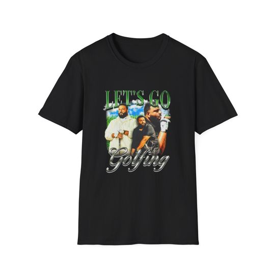Discover Let's Go Golfing Vintage DJ Khaled Collage Funny Meme T-Shirt