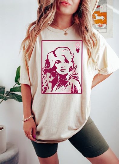 Discover Queen Dolly Parton Vintage Western T-Shirt