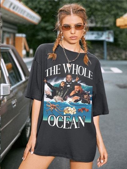 Discover Dj Khaled Bring Out the Whole Ocean Funny Shirt, Dj Khaled