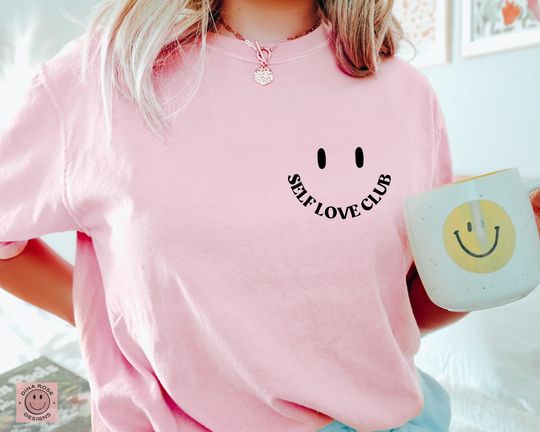 Discover Self Love Club Inspirational T-Shirt