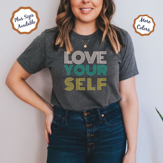 Discover Love Yourself Positivity T-Shirt
