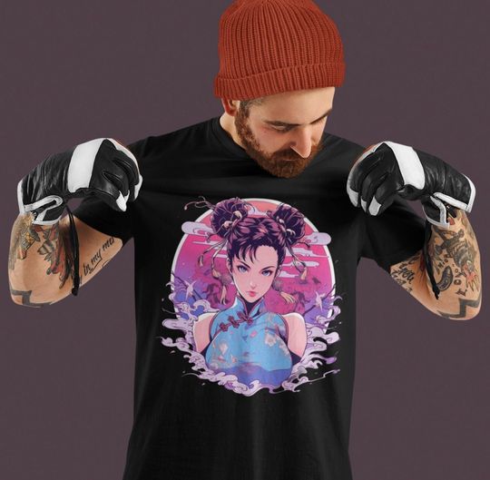 Discover chun li Mens Tshirt | Street Fighter, Arcade shirt, Cool tshirt, Gaming Tshirt