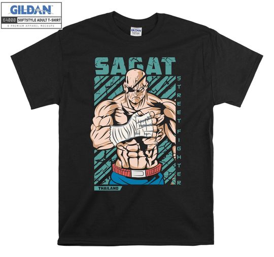 Discover Street Fighter Sagat T-shirt