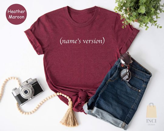 Discover Personalized Your Name Version T-shirt