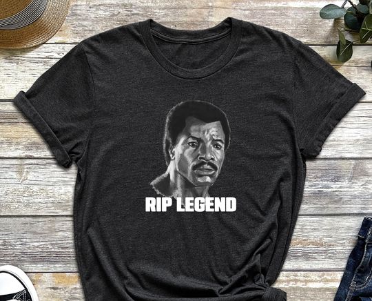 Discover RIP Carl Weathers Shirt, Carl Weathers Shirt, Rip Greef Karga, Rocky Shirt