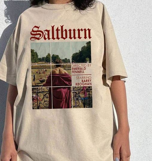 Discover Saltburn Movie T-Shirt, Jacob Elordi Shirt, Saltburn Merch