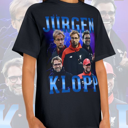 Discover Jurgen Klopp Graphic Tee - Football Fan Apparel