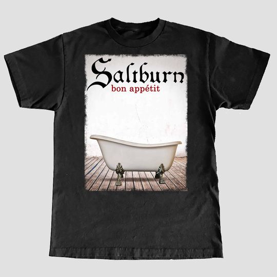 Discover Saltburn 'Bon Apptit' T-Shirt