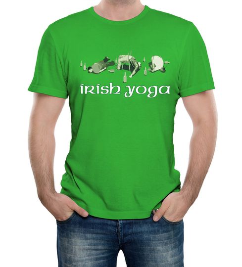 Discover Men's Irish Yoga T-Shirt St Patrick's Day