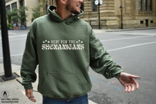 Discover Shenanigans St Pattys Day Hoodie Happy St Patrick's Day