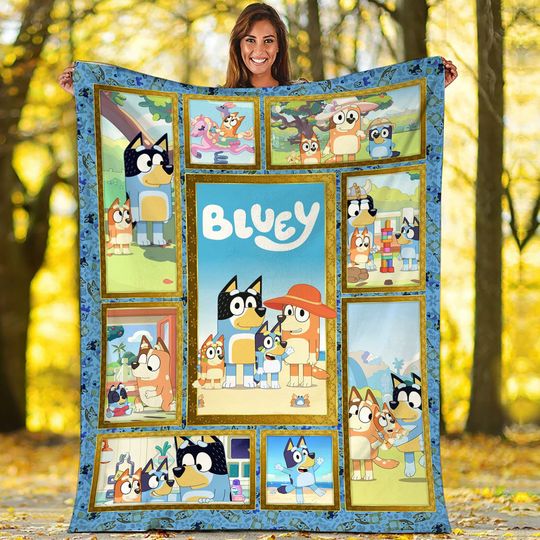 Discover BlueyDad Blanket, BlueyDad Family Blanket