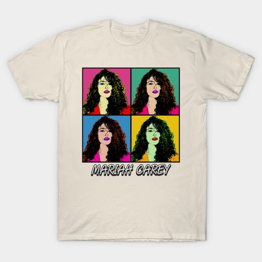 Discover Mariah Carey Pop Art - Mariah Carey - T-Shirt