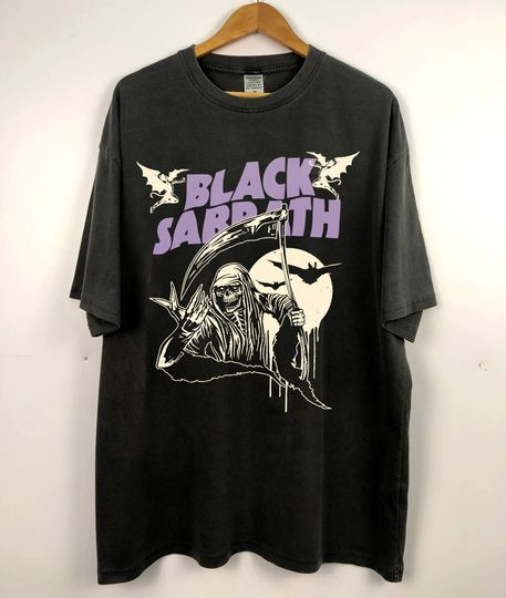Discover Black sabbath music band 1968,Black band music Tshirt