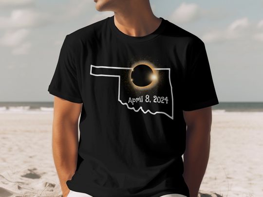 Discover Total Solar Eclipse 2024 Humor T-Shirt