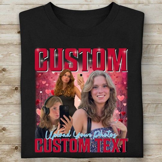 Discover Custom Bootleg T-Shirt, Custom Valentine Shirt