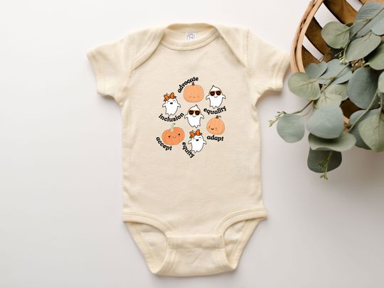 Discover Pumpkins Onesie, Advocate Shirt Onesie Equity Pumpkins Onesie