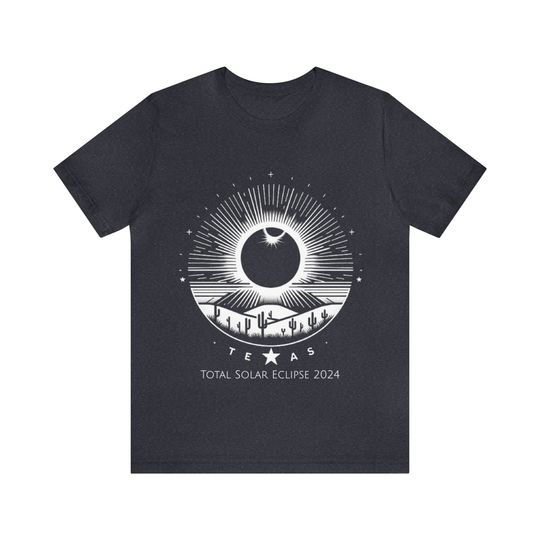 Discover Texas Total Solar Eclipse 2024 Shirt