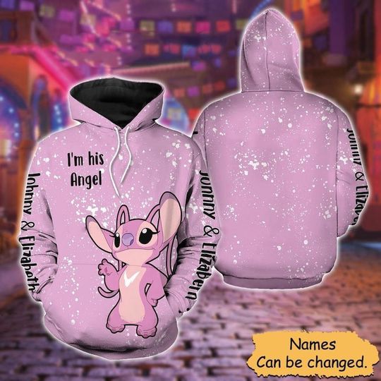 Discover Angel Couple 3D Hoodie Collection