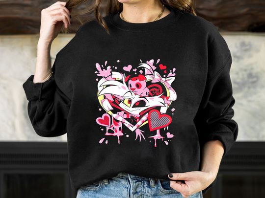 Discover Hazbin Hotel Angel Dust Sweatshirts