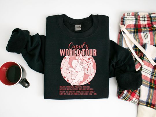 Discover Cupid's Word Tour Shirt, Valentines Day Shirt, Valentine's Day