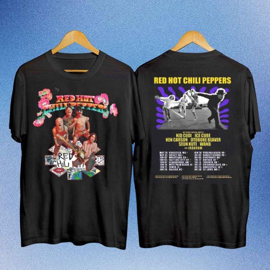 Discover Red Hot Chili Peppers Love Tour 2024 Shirt