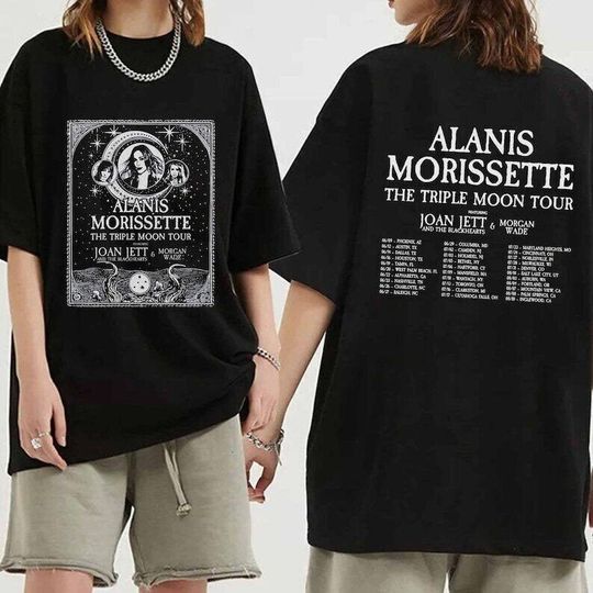 Discover Alanis Morissette The Triple Moon Tour 2024 Shirt
