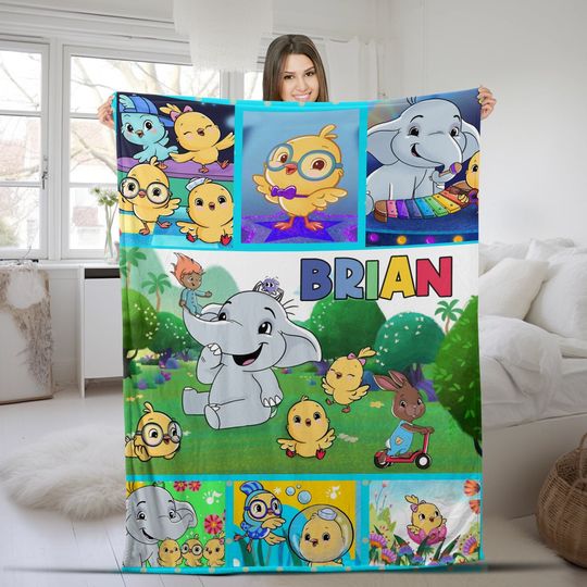 Discover Canticos Blanket, Chic Birthday Blanket, Cartoon Fleece Blanket
